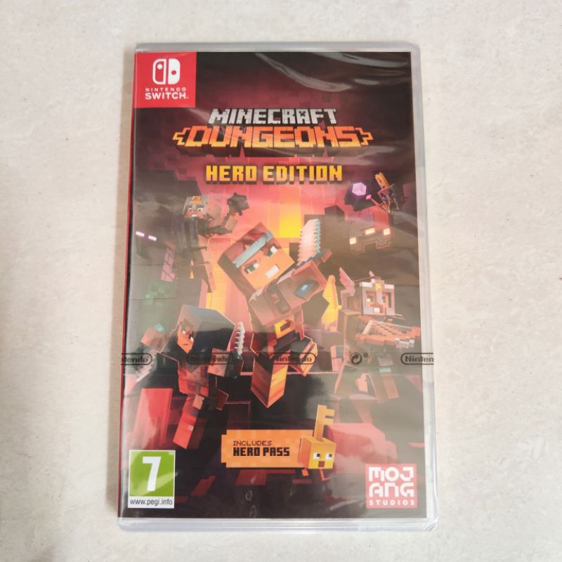 Minecraft Dungeons Hero Edition Nintendo Switch Dungeon