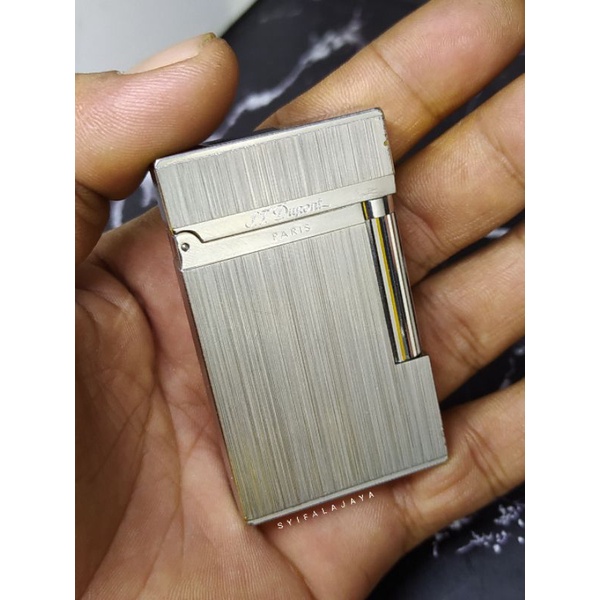 korek api St.dupont Lighter Palladium ligne 2 second
