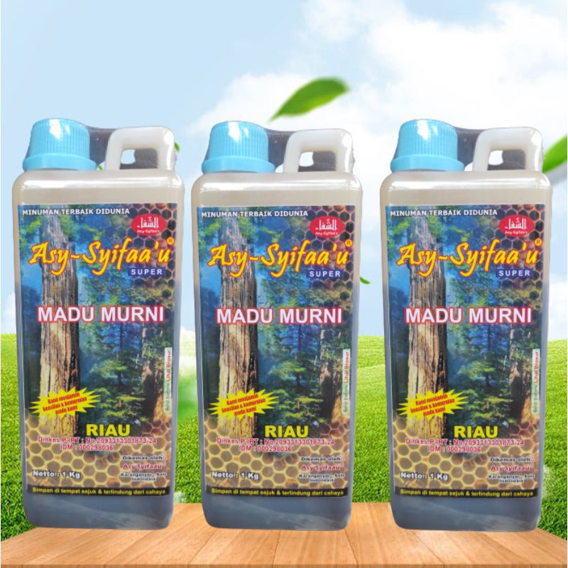 

Madu Hutan Riau Asli Asy-Syifaau 1Kg | Asy Syifau Madu Hutan Murni As Syifaau 1Kg