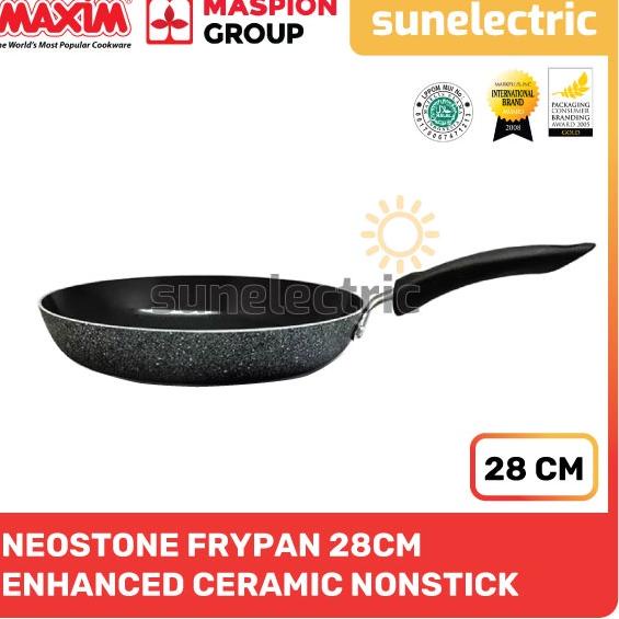 Harga Spesial--Maxim Neostone Frypan Panci / Wajan Keramik / Ceramic Teflon Non Stick Anti Lengket 2