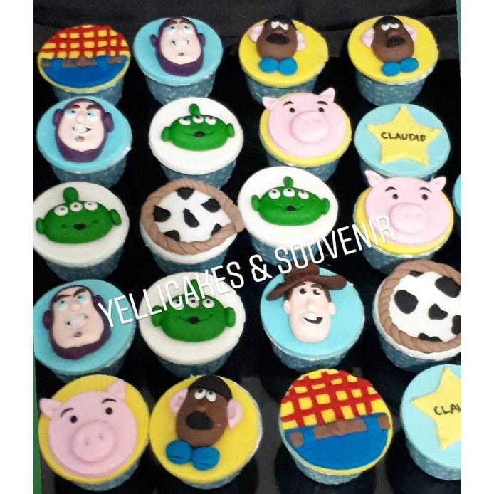 

Cup Cake fondant 2D