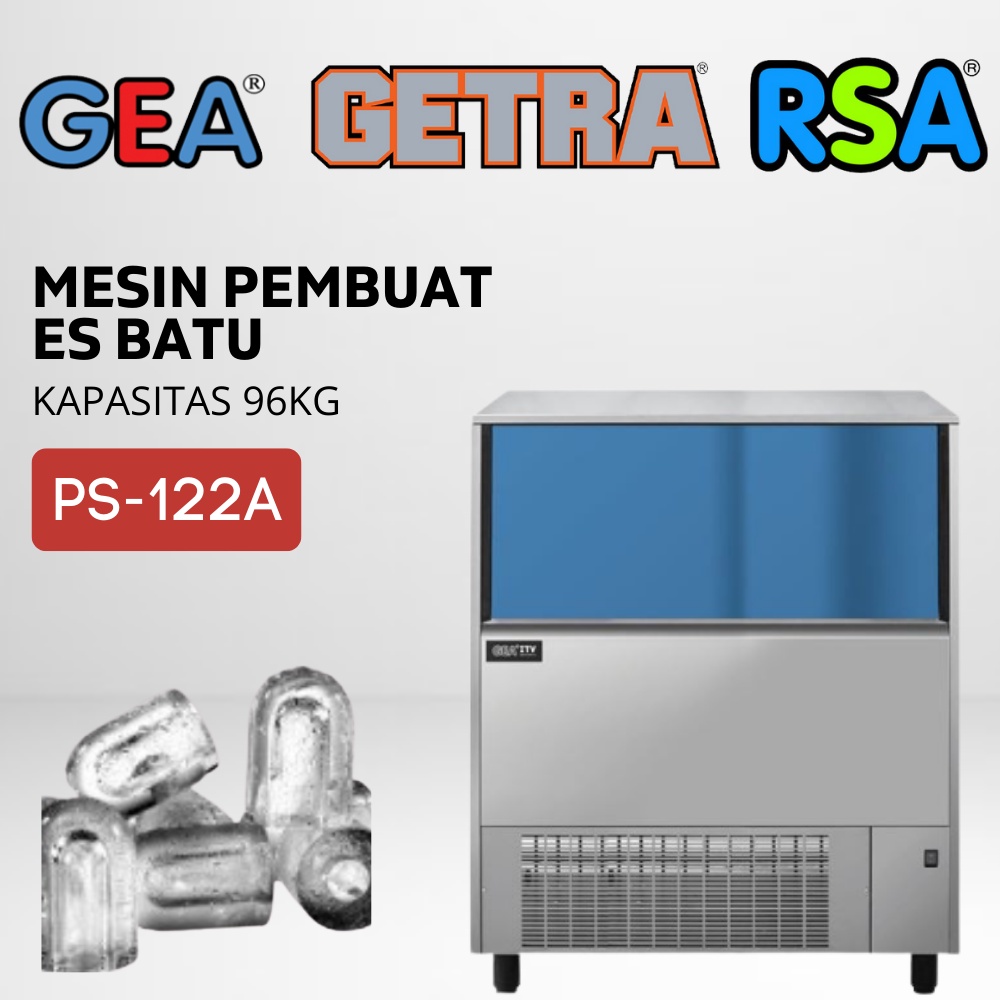 FINGER TUBE ICE GEA PS-122A MESIN PEMBUAT ES BATU KRISTAL GARANSI RESMI