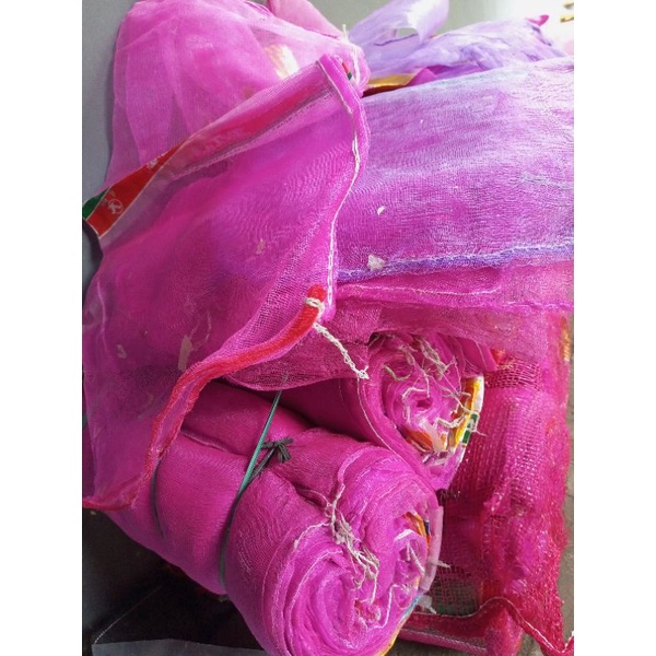 Karung pembungkus buah kelengkeng/ karung Bawang putih