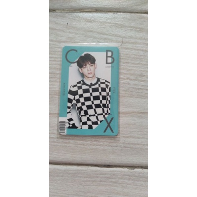 EXO Chen Jongdae CBX Girls japan photocard pc official