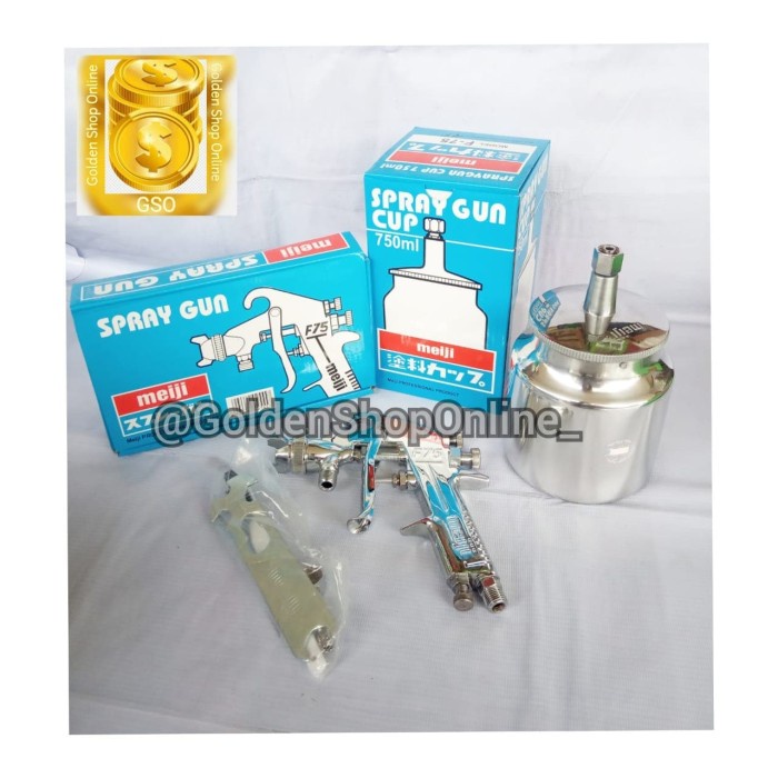 Spray Spray Gun F75 Meiji Tabung Bawah