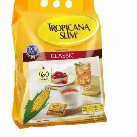 

Diskon✔️TROPICANA SLIM SWEETENER CLASSIC 160 sachet|SQ3