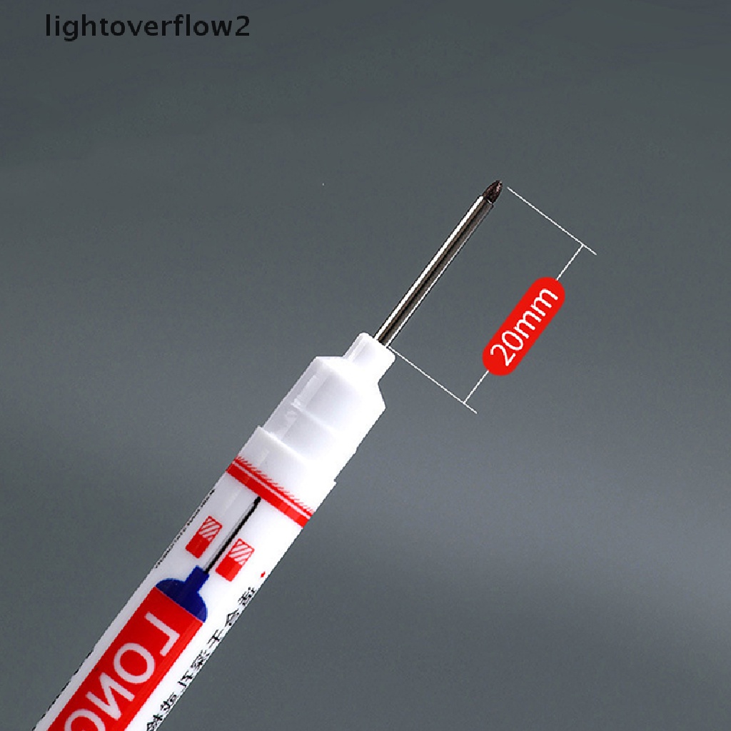 (lightoverflow2) Spidol Marker 20MM Kepala Panjang Multifungsi Untuk Pengerjaan Kayu (ID)