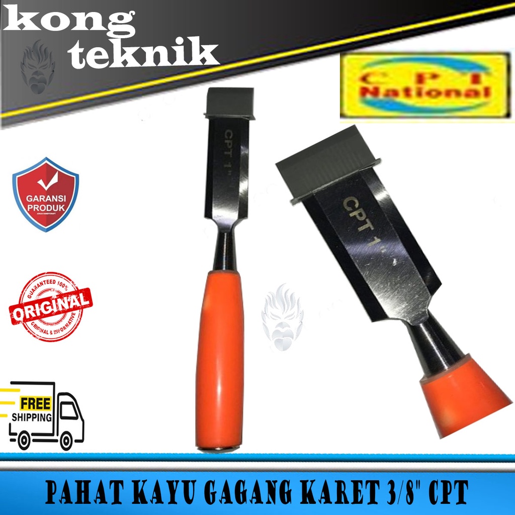 Wood Chisel Set Tatah Pahat Tukang Kayu 3/8 MM