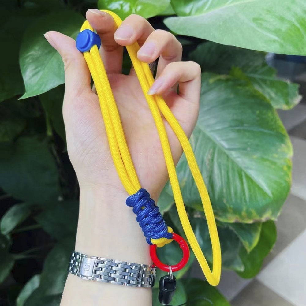 Tali Tenun Tangan Lanyard Ponsel Tali Leher Pergelangan Tangan Lanyard Extender Untuk Ponsel