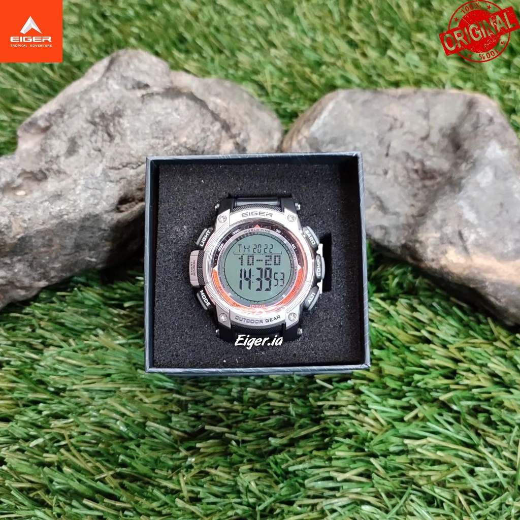 EIGER1989 JAM TANGAN DIGITAL PRIA MERCURY-YP10515 WATCH ORIGINAL 1997