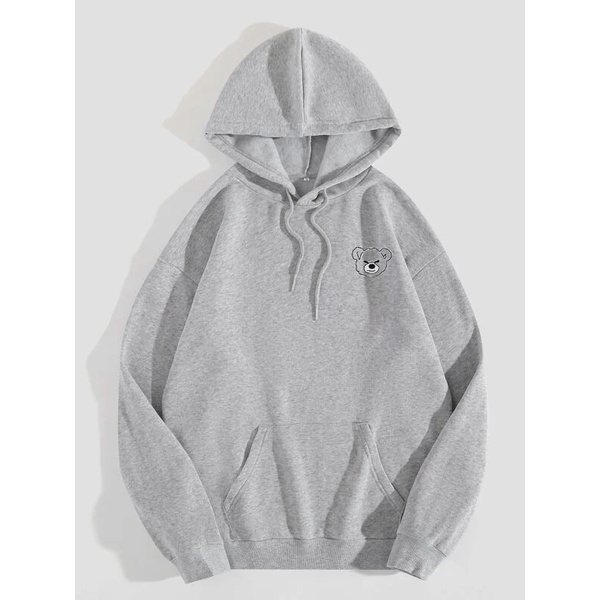 ZASKIYA - Hoodie Jumper Angry Bear / SWEATER HOODIE BASIC / SWEATER HOODIE UNISEX