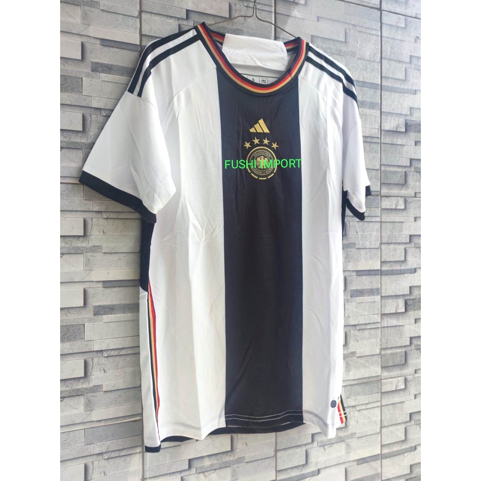 Jersey Baju Bola Jermann Home Piala Dunia World Cup 2022 Germany Grade Ori