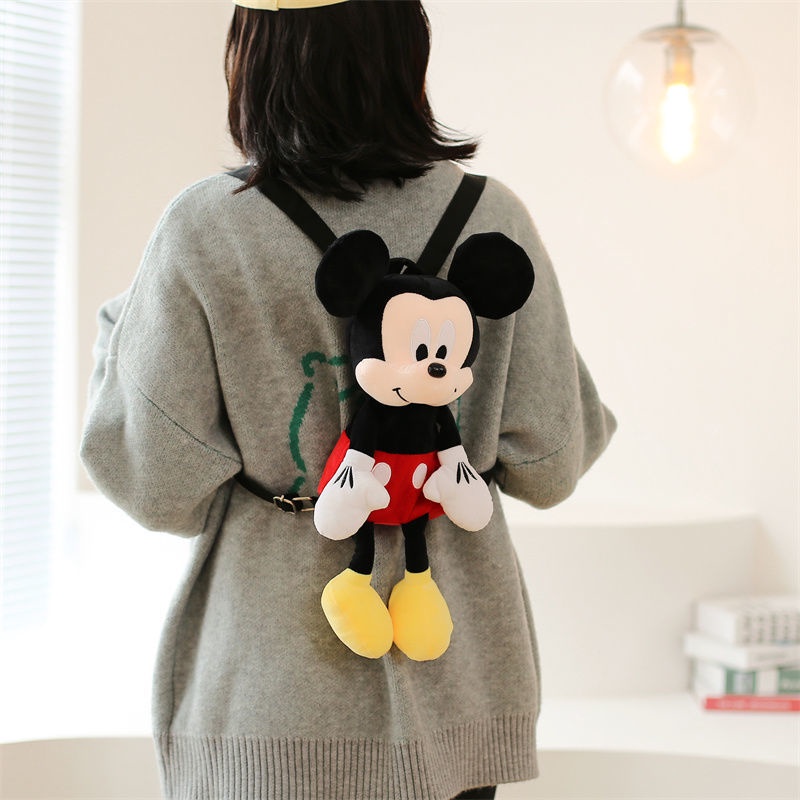 №Sera mengimpor 2022 tas ransel anak-anak siswa baru yang trendi, lucu kartun Jepang mewah, tas ponsel ransel Mickey dan Minnie