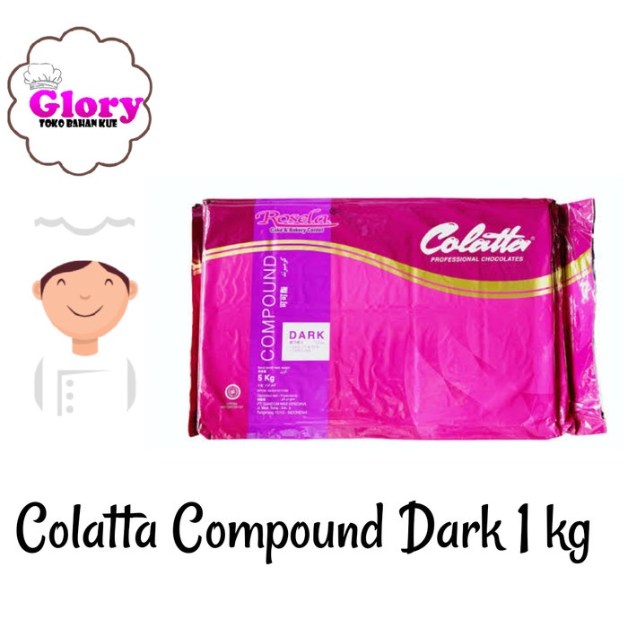 

ORIGINAL MURAH colatta dark compound 1 kg