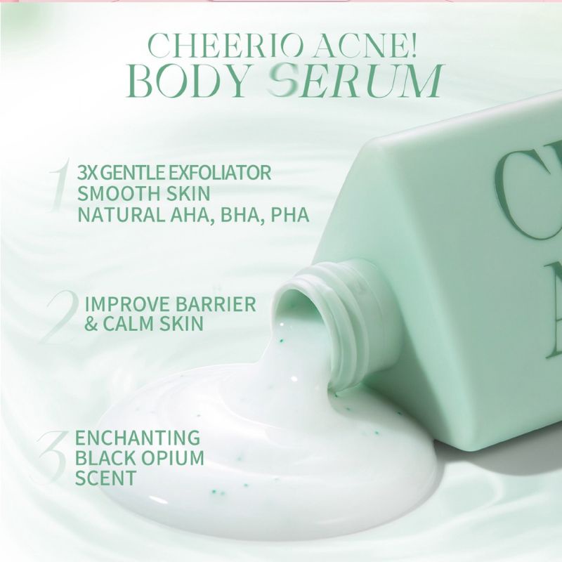 BNB IntoGlow//CherioAcne Bodywash&amp;BodySerum