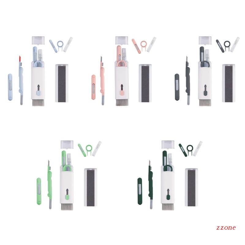 Zzz Sikat Pembersih Debu Earphone In-Ear Portable Dengan Gantungan Kunci