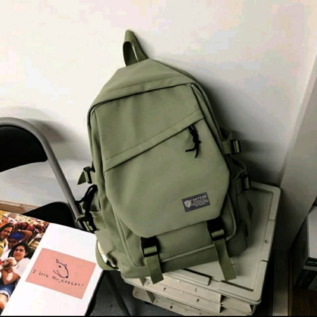 HANAWA - Tas Sekolah Ransel Laptop Tas Backpack Korea Murah - Keren