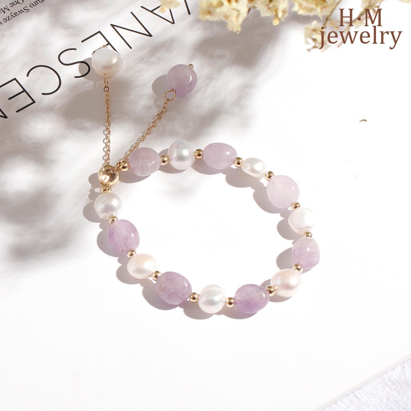 Gelang Mutiara Kristal Simple Untuk Wanita 2022
