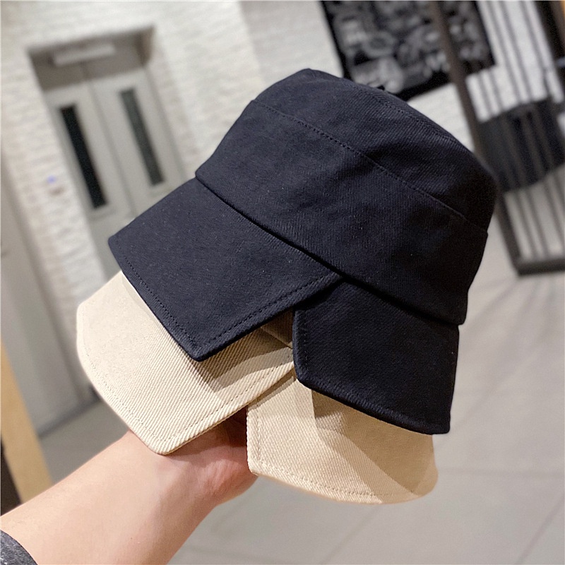 Topi Nelayan Bahan Katun Gaya Jepang Untuk Wanita