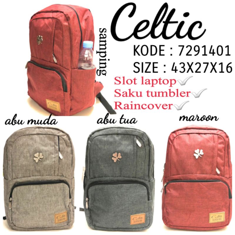 TAS RANSEL BACKPACK PEREMPUAN BY CELTIC