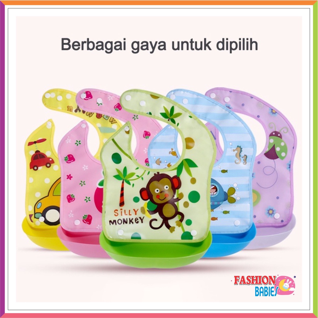 ❤ Fashionbabies ❤ BIB SILIKON | SLABER BAYI WATERPROOF | CELEMEK MAKAN BAYI MURAH SLABER BIBS BAYI IMPORT