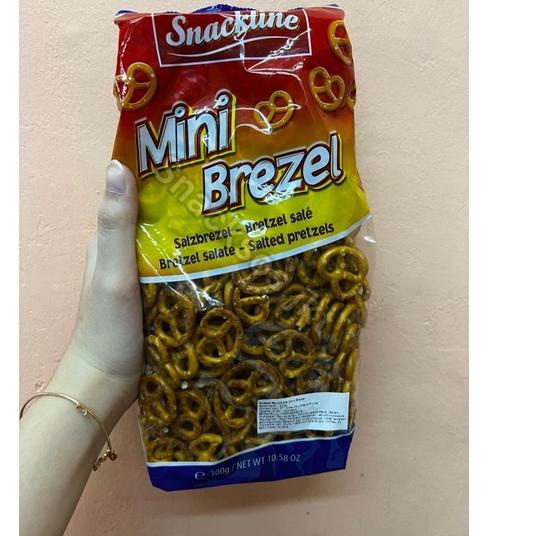 

Terbatas--SNACKLINE SALTED PRETZEL MINI BREZEL- PRETZELS