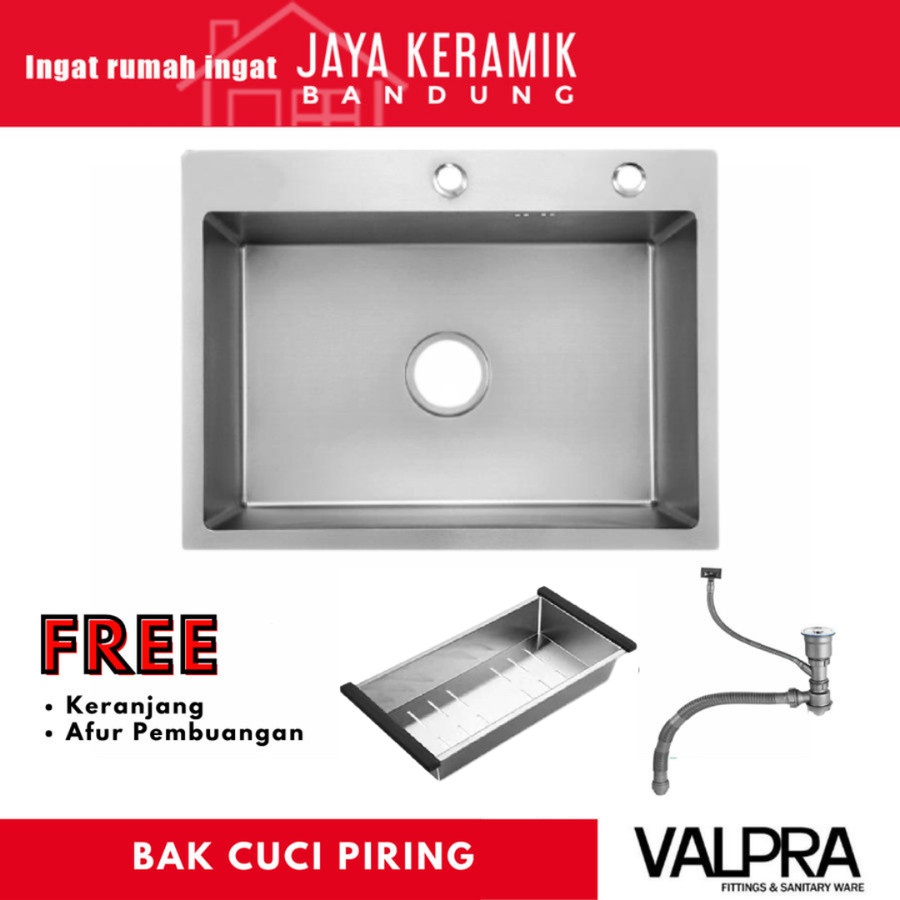 BAK CUCI PIRING | KITCHEN SINK | SINK BOWL VALPRA VHE-6045