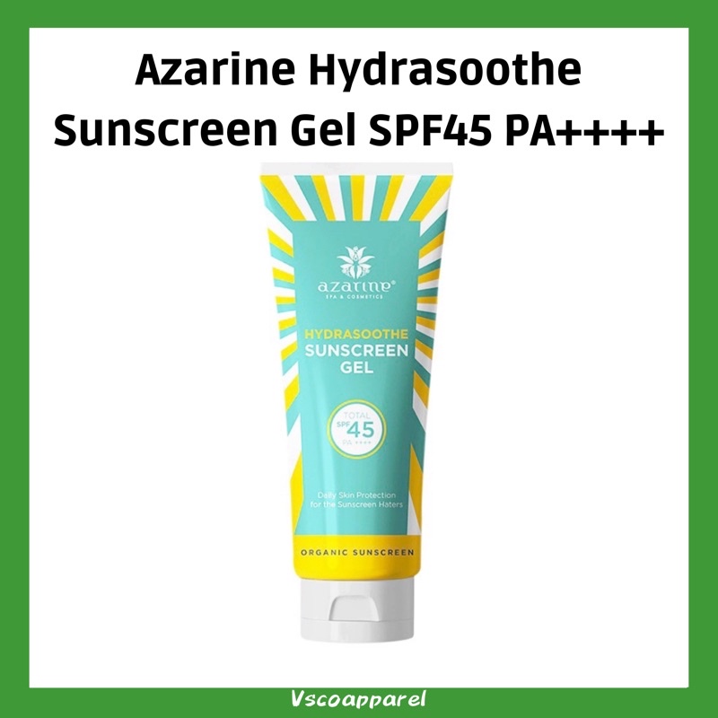 Azarine Hydrasoothe Sunscreen Gel SPF45 PA++++ 50ml Blue Light Protection