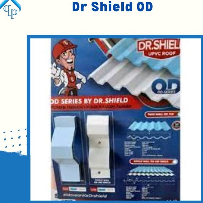 Dr shield OD Double Layer atap UPVC
