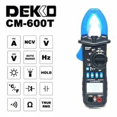 Tang Amper AC 600A Clamp Meter Dekko CM600T CM600 T Pengganti CM-600R