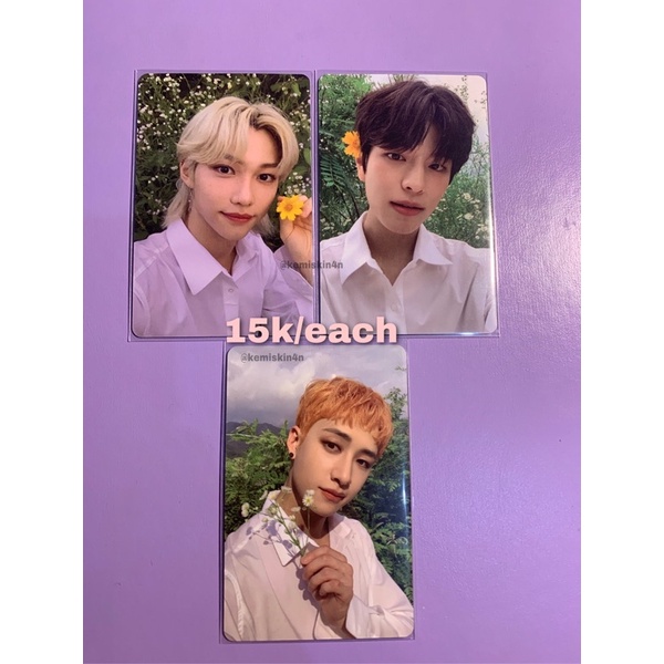 photocard pob noeasy bangchan seungmin felix