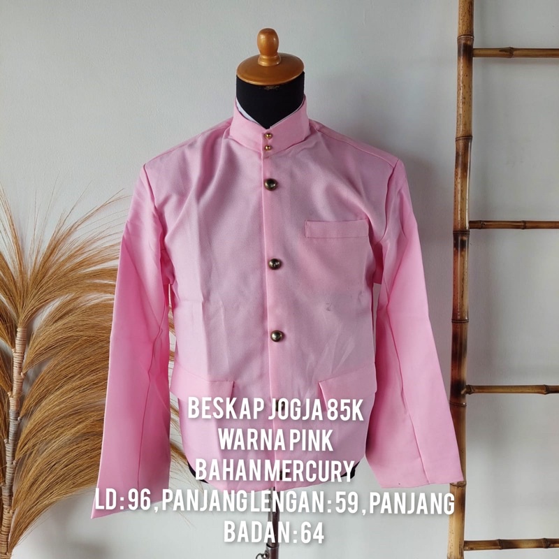 beskap jogja pink