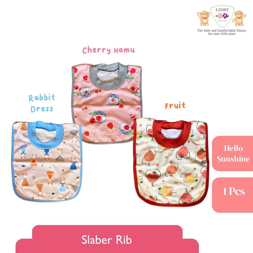 Libby Slaber / Celemek Bayi - Hello Sunshine Series (isi 3 Pcs)