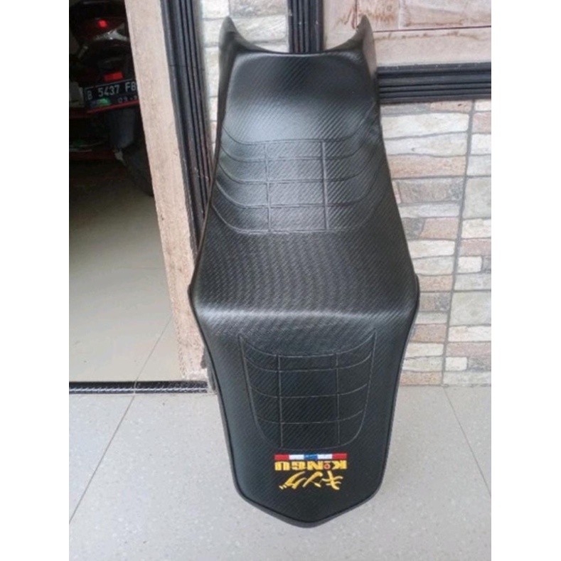 Jok slim vixion new old bahan atom ori biker karbon