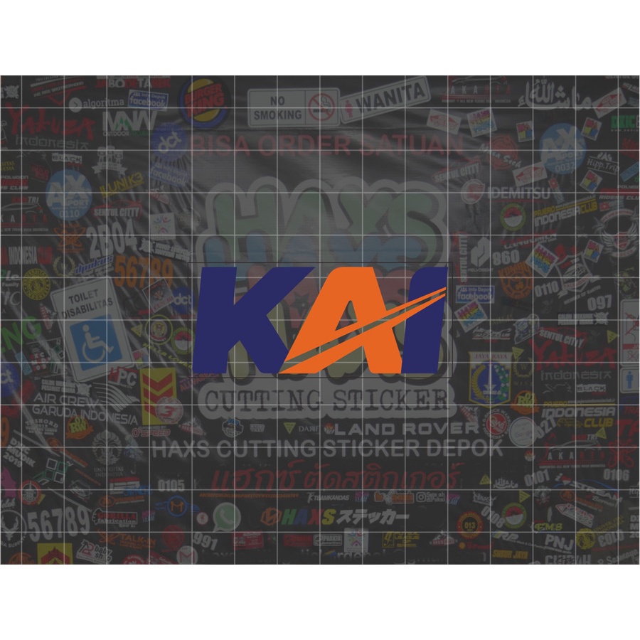 Cutting Sticker Kai Ukuran 6 Cm Untuk Safety Helmet