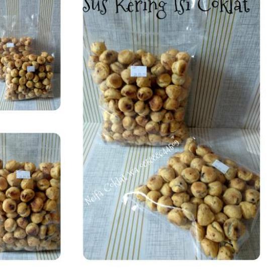 

10.10 FLASH SALE Sus kering isi coklat / sus coklat 250gr 