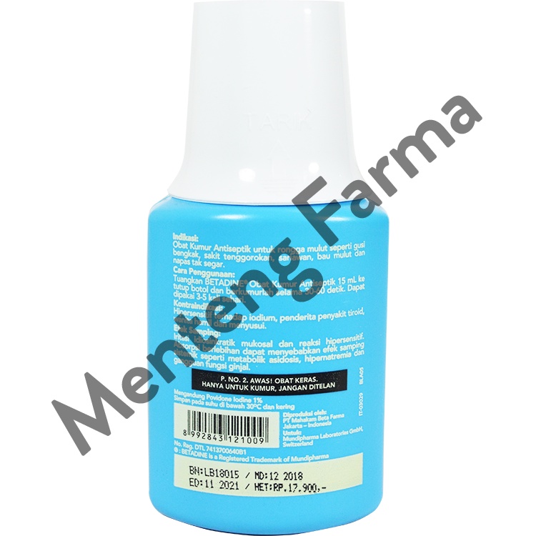 Betadine Obat Kumur  100 mL