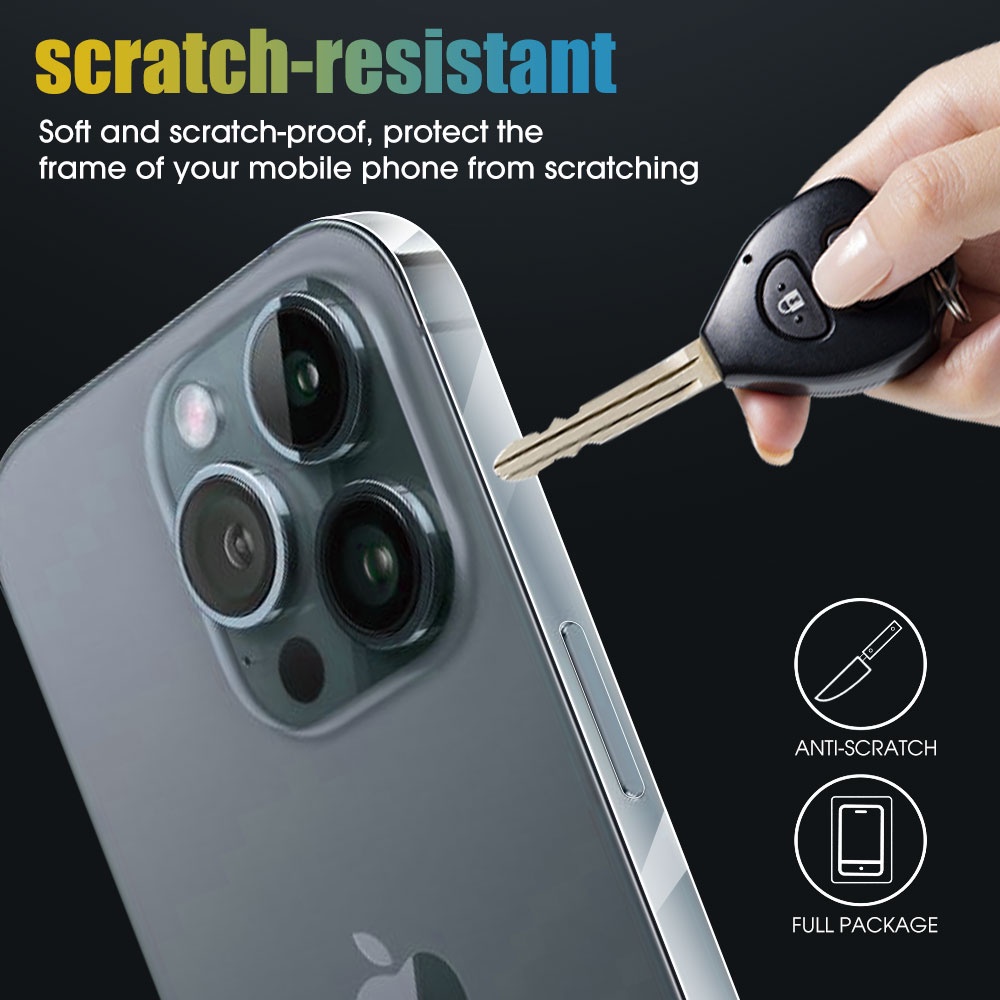 1 Set Pelindung Layar Anti Gores Untuk iPhone 14 Series 14 Plus Pro Max