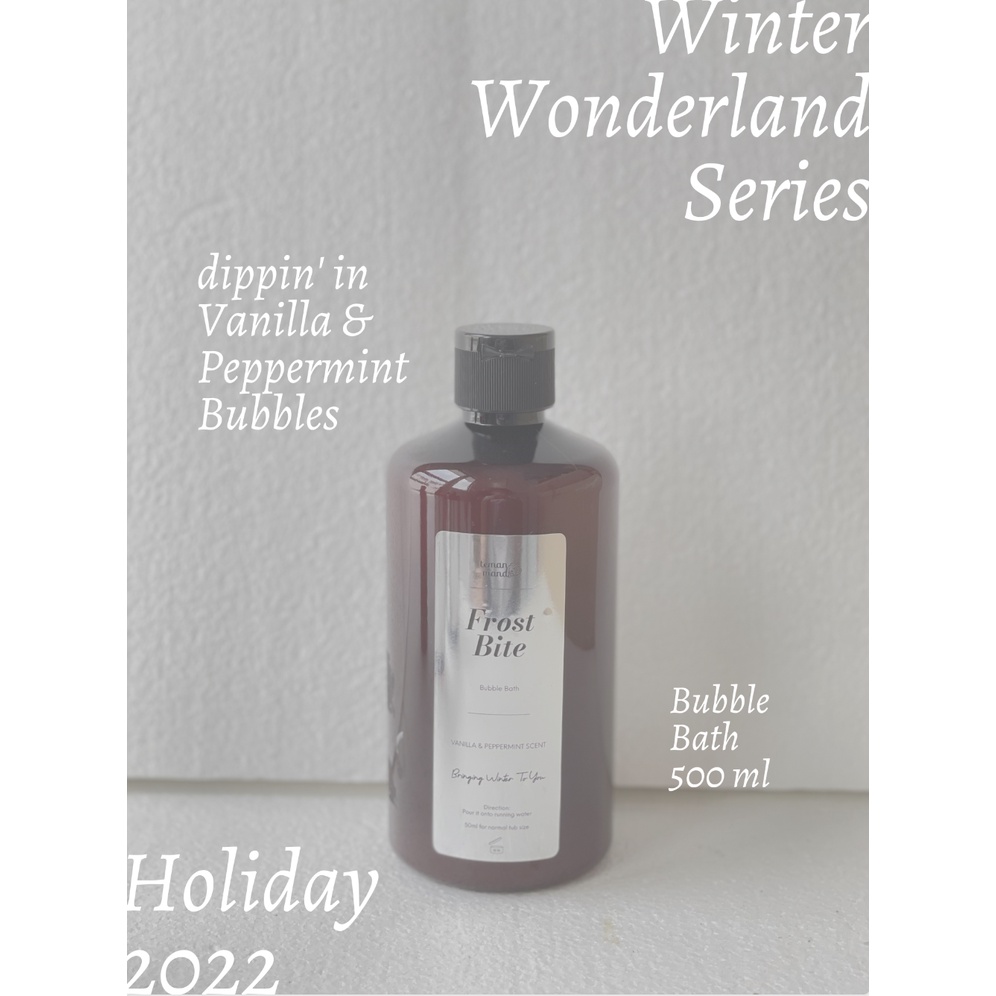 Teman Mandi Winter Wonderland Series Bubble Bath Body Wash Hand Wash Disinfectant Spray | Sabun Mandi Cuci Tangan Sanitizer