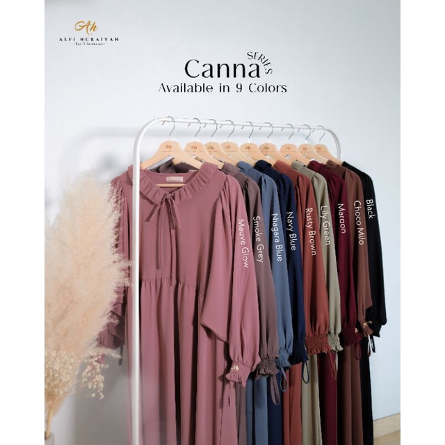 Canna by Alfi Huraiyah/gamis Alfi Huraiyah