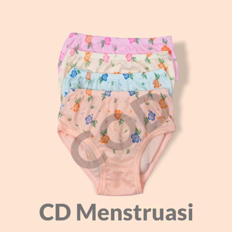 CD Mens Haid Menstruasi Celana Dalam Wanita