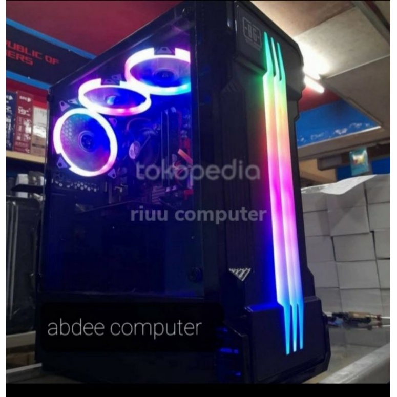 Pc cpu gaming core i7 ram 16 gb Ssd 256 gb hdd 500 gb