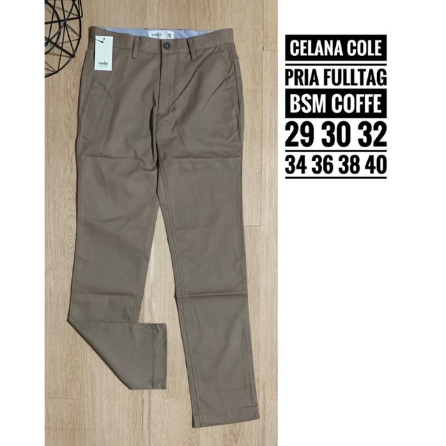 CELANA PANJANG PRIA COLE REGULER FIT BRANDED MATAHARI MURAH CLNREGCL006