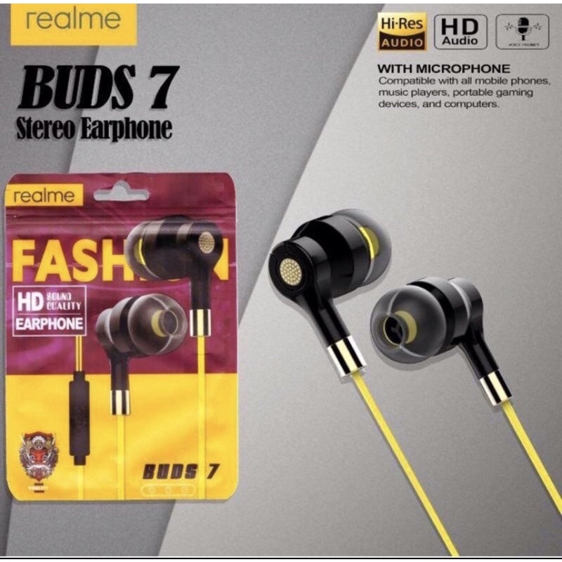 Earphone Realme Buds7 Stereo hedset