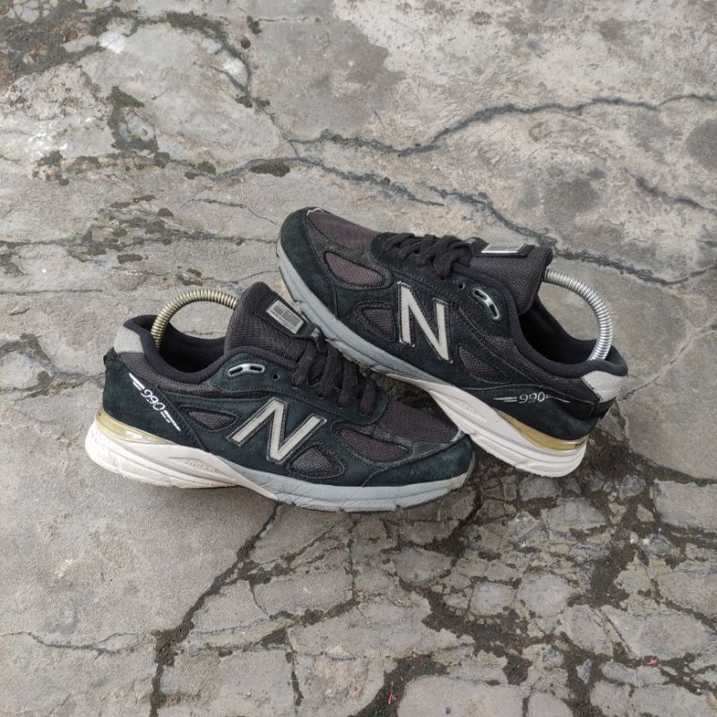 NB 990 V4 Black Beige USA