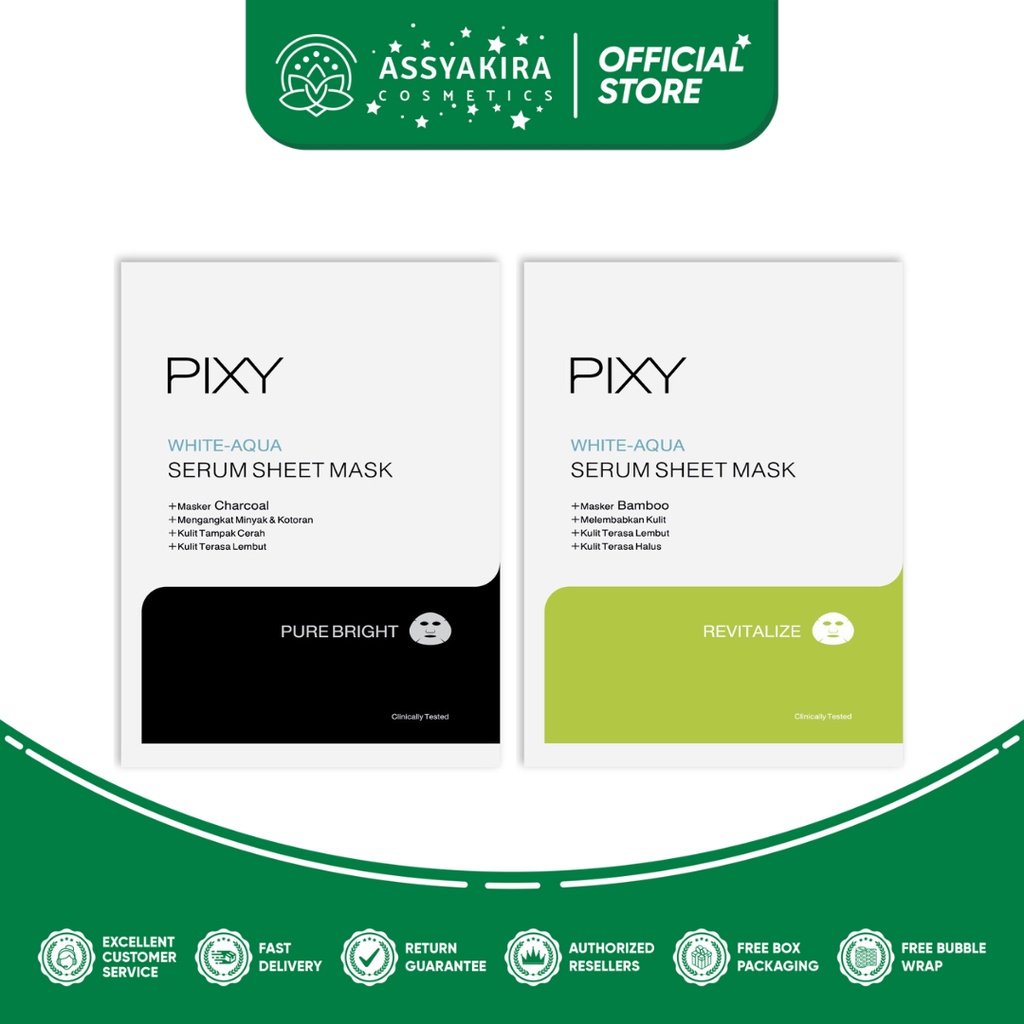 PIXY White Aqua Serum Sheet Mask