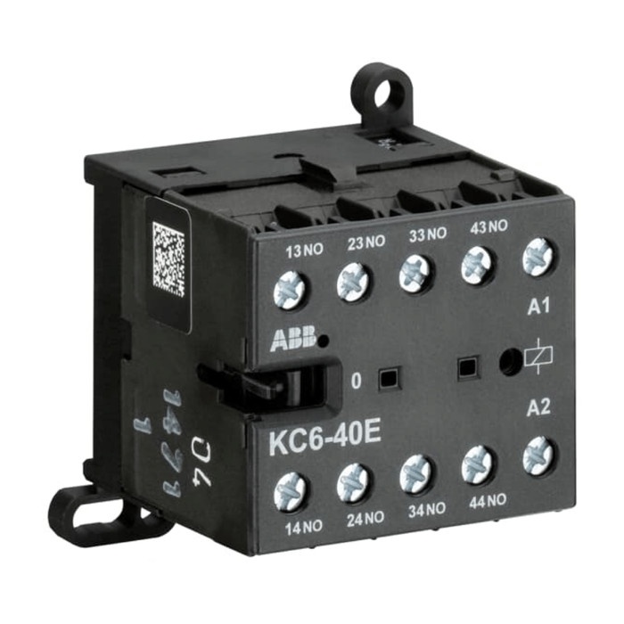 ABB KC6-40E-04 MINI CONTACTOR RELAY 110-125VDC