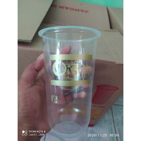 Sablon cup 22oz Oval(U)