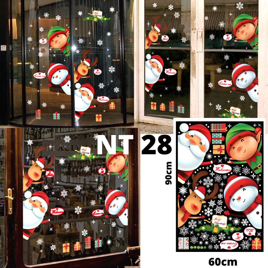 WALL SETIKER STIKER STICKER NATAL WALLSTIKER WALLSTICKER TEMA POHON MOTIF NATAL WALSTICKER WALSTIKER WALLPAPER PAPER MERRY MERY CHRISTMAS CRISTMAS 2022 SANTA CLAUSE TAHUN BARU DEKORASI HIASAN DINDING TEMBOK PINTU KACA JENDELA RUMAH NATAL 2022