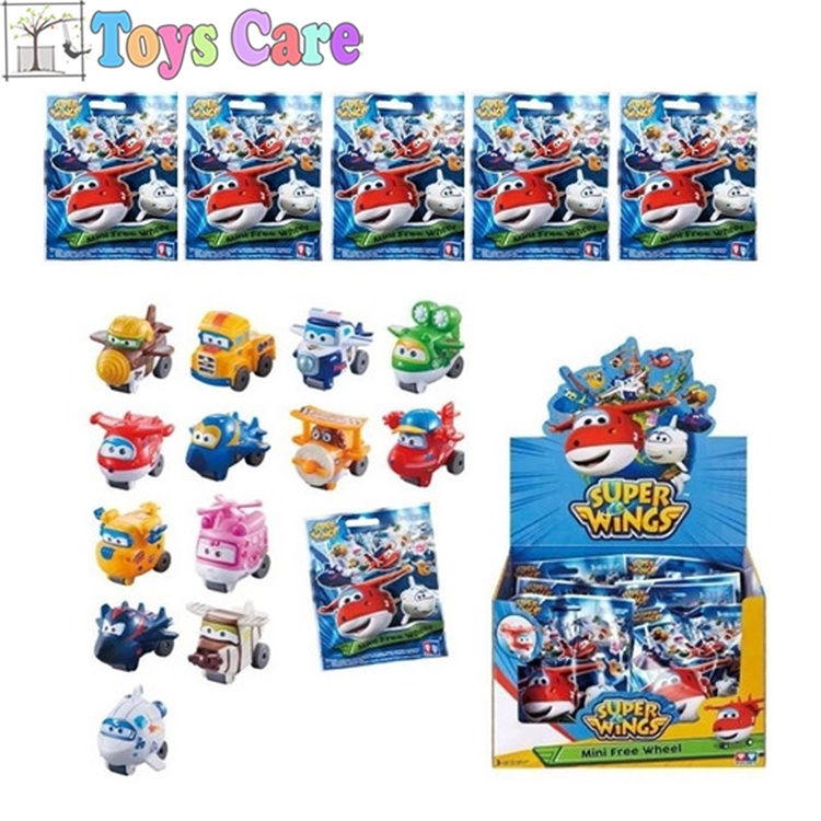SUPER WINGS MINI FREE WHEEL BLIND BAG - MINI FIGURE JETT DIZZY DONNIE PAUL AGENT CHACE TODD MIRA JER